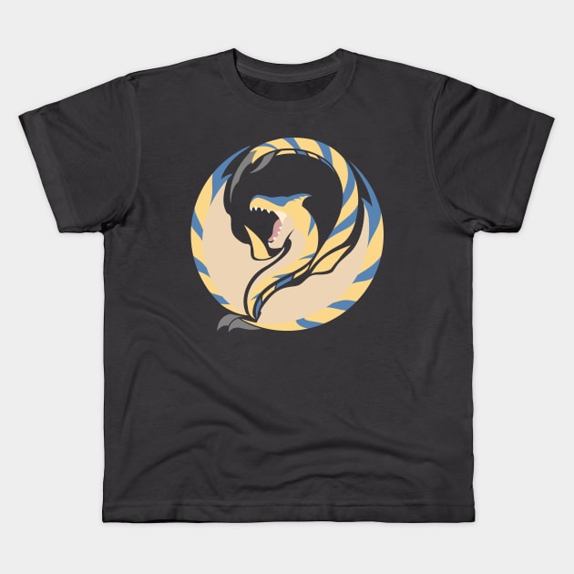 Roaring Wyvern - Tigrex Kids T-Shirt by kinokashi